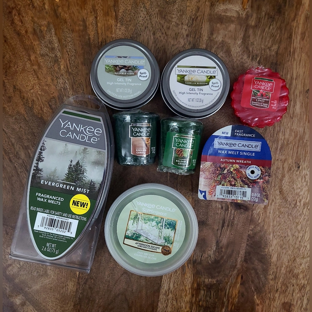 Yankee Candle Votive Candles and Wax Melts Lot - discontinued scents